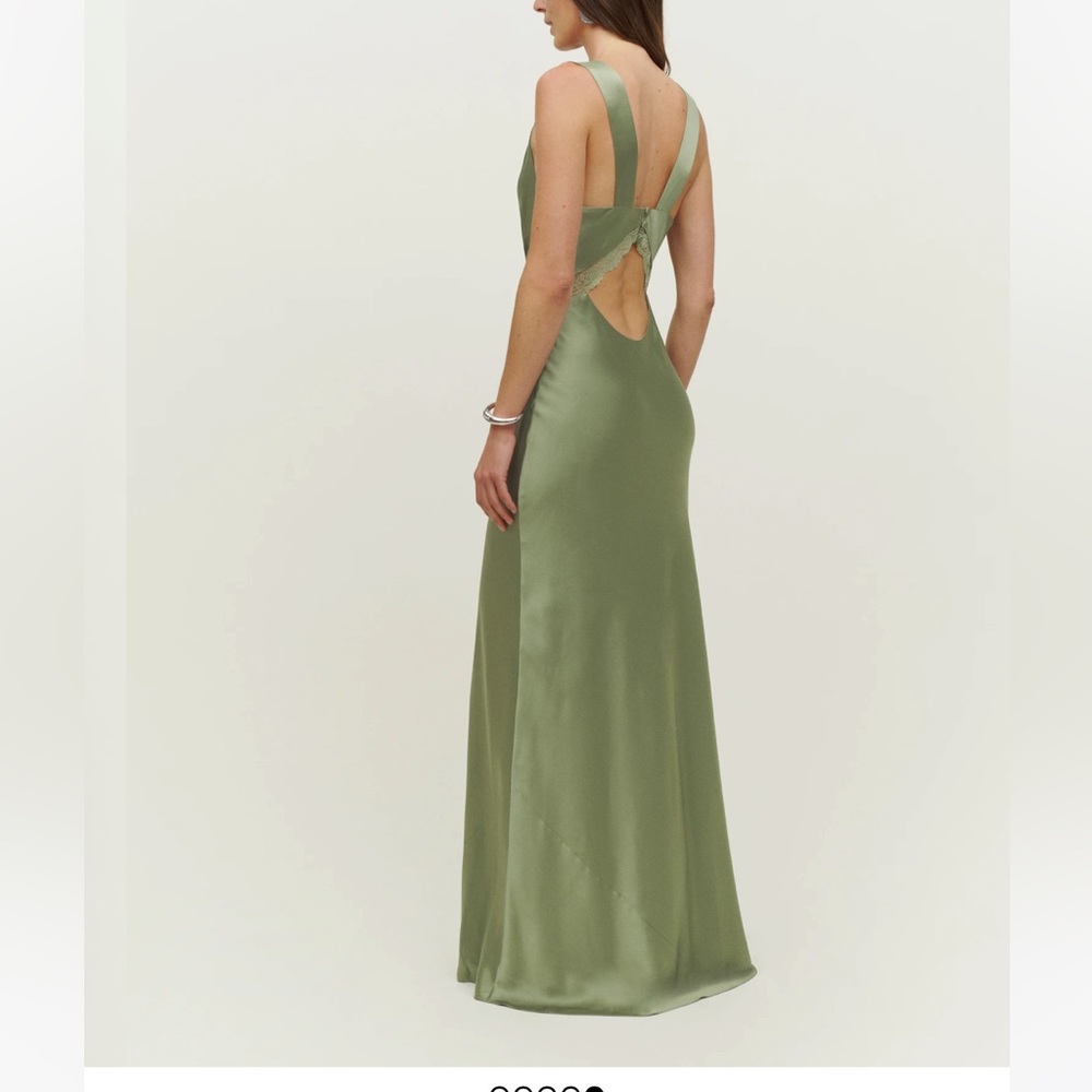 Reformation Silk Gown